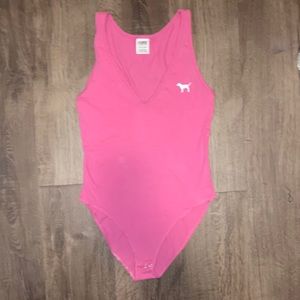 Love Pink V-neck Bodysuit